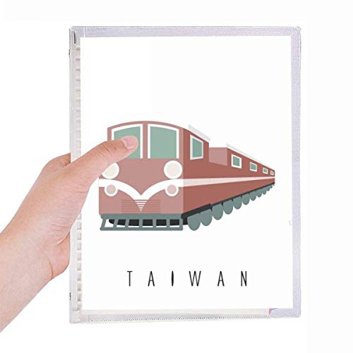 Carnet de voyage spirale Taïwan Train pour écrire vos aventures en chemin