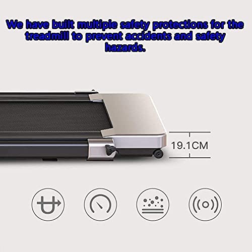 Caminadora eléctrica plegable con pantalla LED para oficina miniatura 5