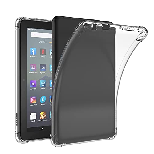 Amazon Kindle Fire HD 10 2021/ HD 10 Plus 2021�p�_�C�������h�P�[�X [���ςȂ�] [�~���^���[�����ی삪�����΂�Ȃ�] �X�����t�B�b�g �n�[�h�P�[�X ����~��TPU�o���p�[�t�� Kindle Fire HD10