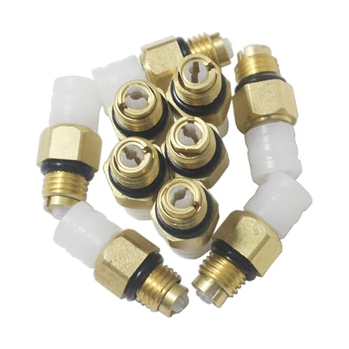 Laroal 10 Pcs Luftfederung Luftventil M8 für W251 W164 W212 W211 W220 W221 Neue Luft Anschluss Rohr Armaturen