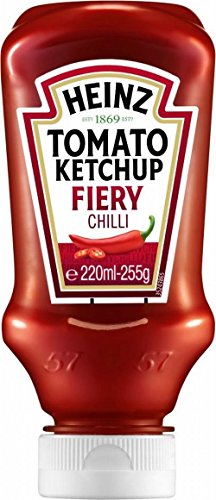 Heinz Salsa De Tomate Con Chile De Fuego (255g) (Paquete de 6)