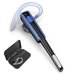 Bluetooth Headset, COMEXION Wireless Business Earpiece V4.1 Lightweight Noisy Suppression Bluetooth Earphone with Microphone for Phone/Laptop/Car