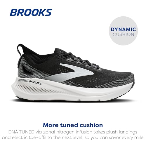 Brooks Men’s Glycerin GTS 23 Supportive Running Shoe - Black/Grey/White - 9.5 Medium - image 2