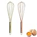Batidor De Globo De Alambres De Silicona Batidor De Globo Manual De Cocina Batidor De Huevos Antiadherente Batir Silicona PequeñA para Cocinar,Mezclar,Batir,Hornear,Revolver,12 Pulgadas,2 Piezas