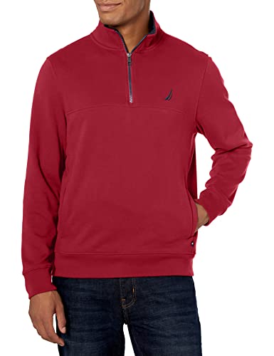 Image of Nautica Men's Nautica J-class Quarter-zip Fleece