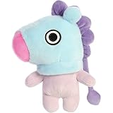 Aurora® Lovable BT21 MANG Stuffed Animal - Collectible Fun - Delightful Cuteness - Blue 9.5 Inches