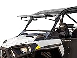 SuperATV Scratch Resistant 3-in-1 Flip Windshield for 2021+ Polaris RZR Trail 900 / S 900 / S 1000 |...