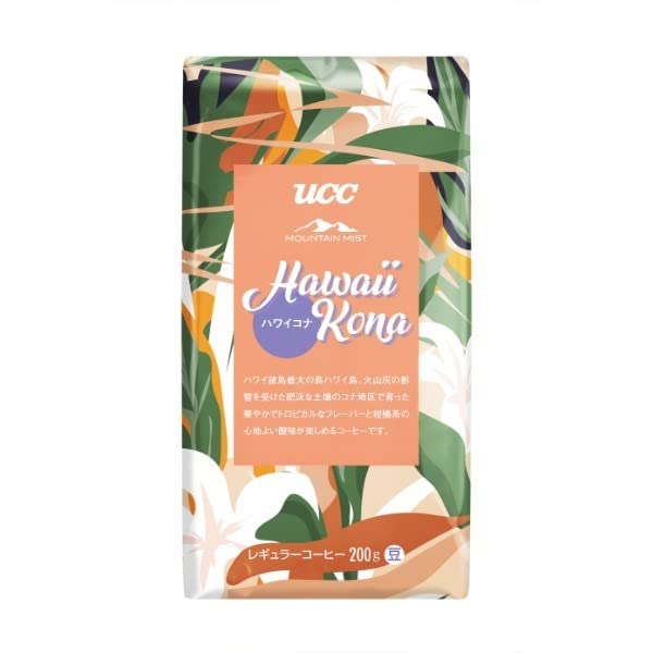Amazon | UCC ハワイコナ 豆 200g MOUNTAIN MIST | UCC(ユー