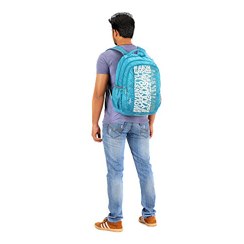 Image of Skybags 22 Litres Riddle Sea Green 46 Cms Casual Backpack With Raincover