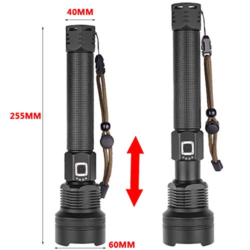 DXHGHYGL Torcia LED Professionale 100000 Lumen Super Luminosa -Potente - Foto 13
