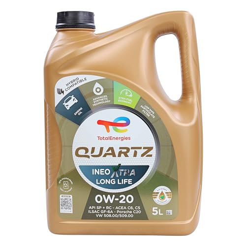 Aceite de motor TotalEnergies Ineo Xtra Long Life 0W-20 5 litros miniatura 1