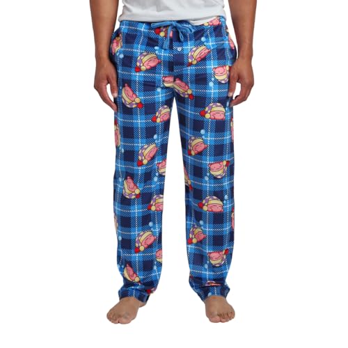 Kirby All-Over Print Mens Sleep Pajama Pants-XL