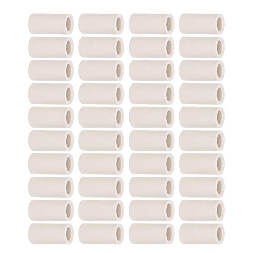 Billiard Stick Fiber Ferrules Repair Accessories for Pool Tube Replacement Parts 40pcs for Billiards Snooker Pool Players (13MM 1 inch)