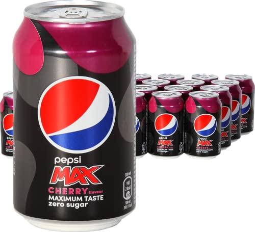 72 x Pepsi Max Cherry cans (72 x 0,33L) sugar free