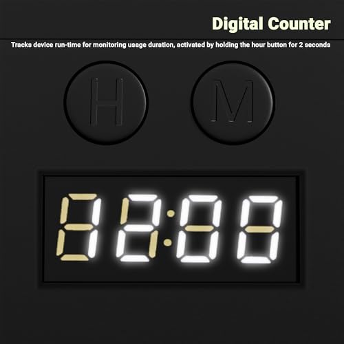 Image of ZEBRONICS Power Block 385, Tower Extension Board /Strip, 2500 Watts, 10 Amps, 1x Type C Port, 8X Universal Socket, 2X USB Port, LED Indicator, Digital Counter, On /Off Switch, 5 Meter, Black