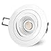 Produktbild SSC-LUXon RF-2 LED Einbaustrahler Spot inkl. 6W LED Modul mit RA 90 für sehr natürliches Licht - dimmbare Einbauleuchte 230V warmweiß