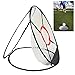 OUKENS Golf Chipping Hitting Net, Golfing Target Mesh Folding Training Net for Indoor/Outdoor/Backyard Accuracy and Swing Practice