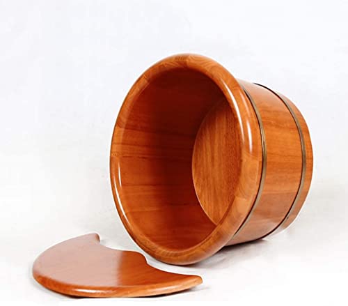 Spa de pies de madera con masaje y sauna miniatura 2