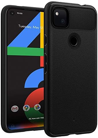 Caseology Vault Hülle Kompatibel mit Google Pixel 4a - Matte Black