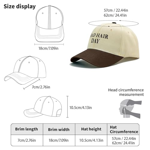 Bad Hair Day Hats Hats Running caps for Women4