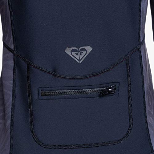 Chaqueta de buceo con capucha y cremallera frontal para mujer Roxy Syncro Paddle 1.0 FLT Wetsuit Top miniatura 5