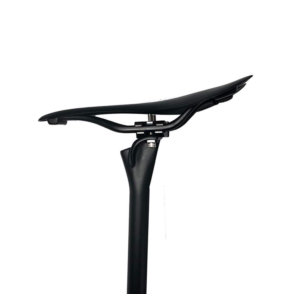 Reggisella per Bicicletta Reggisella in Carbonio Reggisella per Mountain Bike Reggisella per Bicicletta Nero 27,2 mm 31,6 mm 350 400 mm Parti di Biciclette (Colore: 31,6 mm 400 mm
