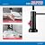 WEWE Faucet for Kitchen Sink, Kitchen Faucets Black Stainless Steel Commercial Spring Kitchen Faucet with Pull Down Sprayer with WEWE Drinking Water Faucet, Matte Black