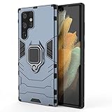 nincyee Case for Samsung Galaxy S22 Ultra,3 in 1 Heavy Duty Shockproof Shell Case,Built in Folding