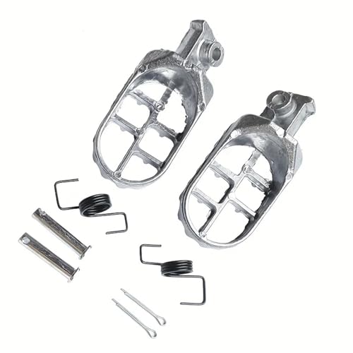 Repose-pieds moto en aluminium blanc pour CRF50 XR50R et PW50 TW200
