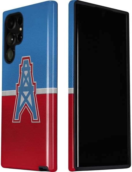 Skinit Pro Phone Case Compatible with Galaxy S22 Ultra - Officially Licensed NFL Houston Oilers Vintage Design