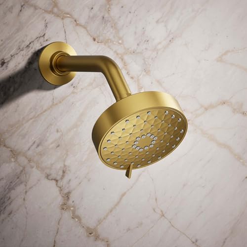 Kohler 72419-Y-BN Awaken® G110 Three-function showerhead, 2.5 gpm, Vibrant Brushed Nickel by Kohler - Image 2