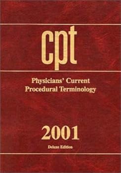 Hardcover CPT 2001 Deluxe Edition, Case Bound, Thumb Indexed Book