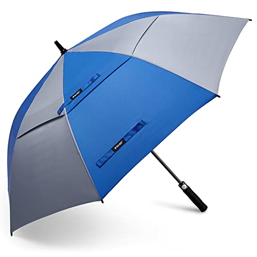 Image of G4Free 47 /54 /62 /68 Inch Automatic Open Golf Umbrella Oversize Extra Large Double Canopy Vented Windproof Waterproof Stick Umbrellas