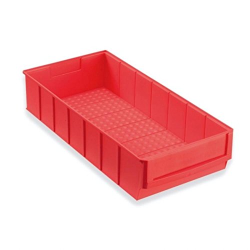 Preisvergleich Produktbild Industriebox Lagerbox Lagerkasten Universalbox 400x183x81mm rot
