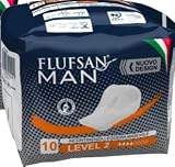 FLUFSAN ASSORBENTI MAN LEVEL 2-8X10 (TOTALE 80 ASSORBENTI)