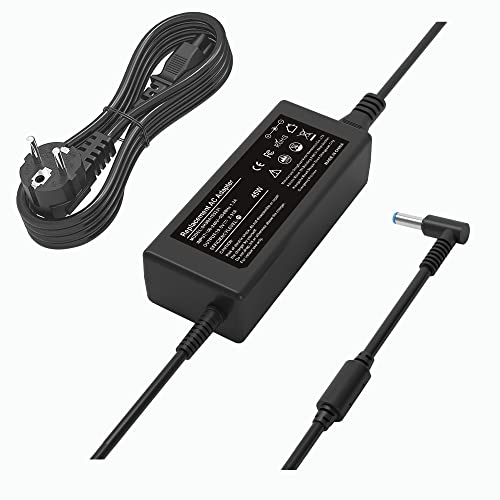 45W Cable de Alimentación de 19 V 3,42 A Cargador Portátil Compatible 741727-001 HP Stream 11 13 HP Touchsmart Spectre X360 HP EliteBook Folio 1020 G1 1040 G1 1040 HP Split 13 HP Envy Pavilion x360