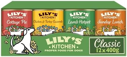 Lily's Kitchen Natural Adult Wet Dog Food Tins Classic Dinners Va...