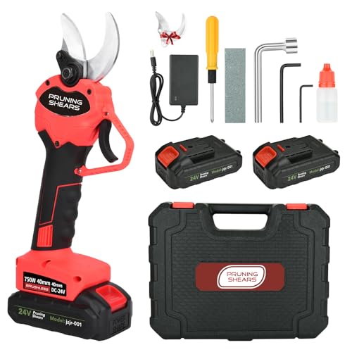 Tijeras de Podar Electricas 40mm,Tijeras de Podar Bateria 24v,2x3...