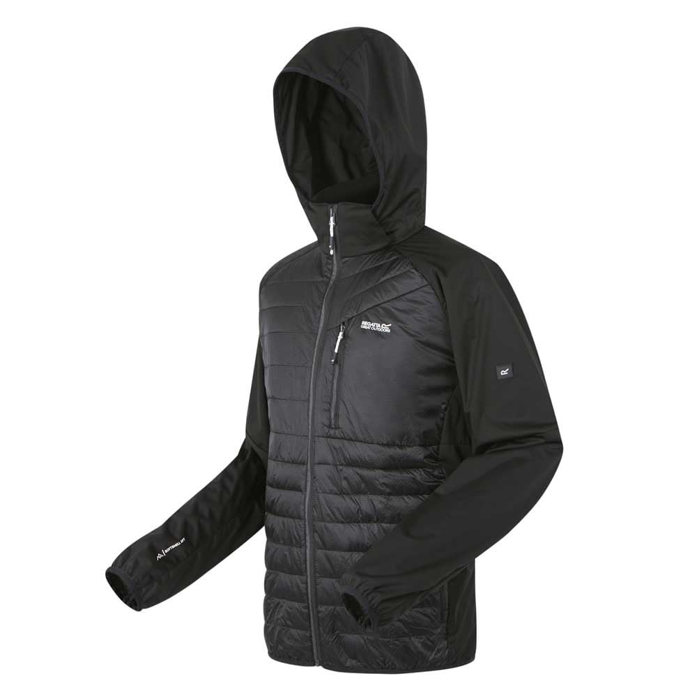 Regatta Regatta Męska lekka kurtka z kapturem Pro Hybrid na zamek błyskawiczny Mężczyźni Regatta Men's Andreson Pro Hybrid Jacket
