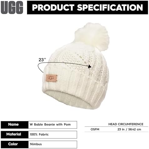 UGG Women's Cable Pom Beanie