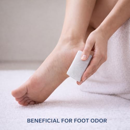 Image of Alum Stone Bar 400g Natural Fitkari Stone for Skin Tightening & Water Purification | Crystal White Alum Bar for Underarms & Shaving | Gentle & Effective Pack of 100g x 4