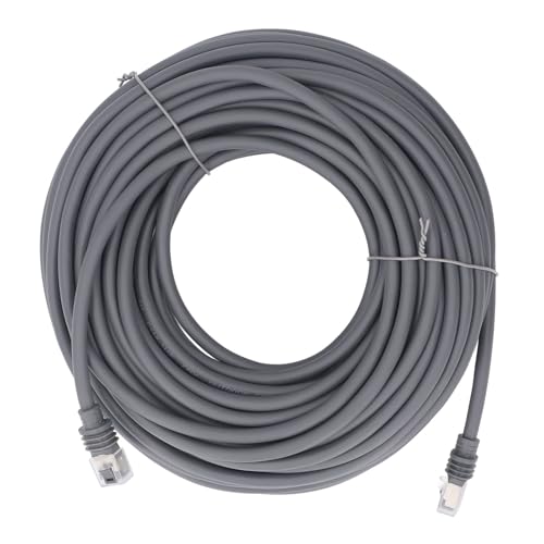Cable satélite rectangular gen 3 cat6 impermeable de 15m con rj45 5