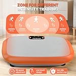 Vibration Plate Exercise Machine for Weight Loss Fitness Equipment, Vibration Plate Platform for Home Fitness,Lymphatic Drainage Shaking Full Body Shaker 99 Adjustable Speeds - Image 4