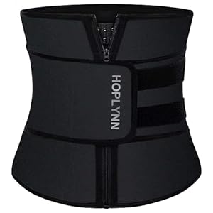 HOPLYNN Neoprene Sweat Waist Trainer Corset Trimmer Shaper Belt for Women