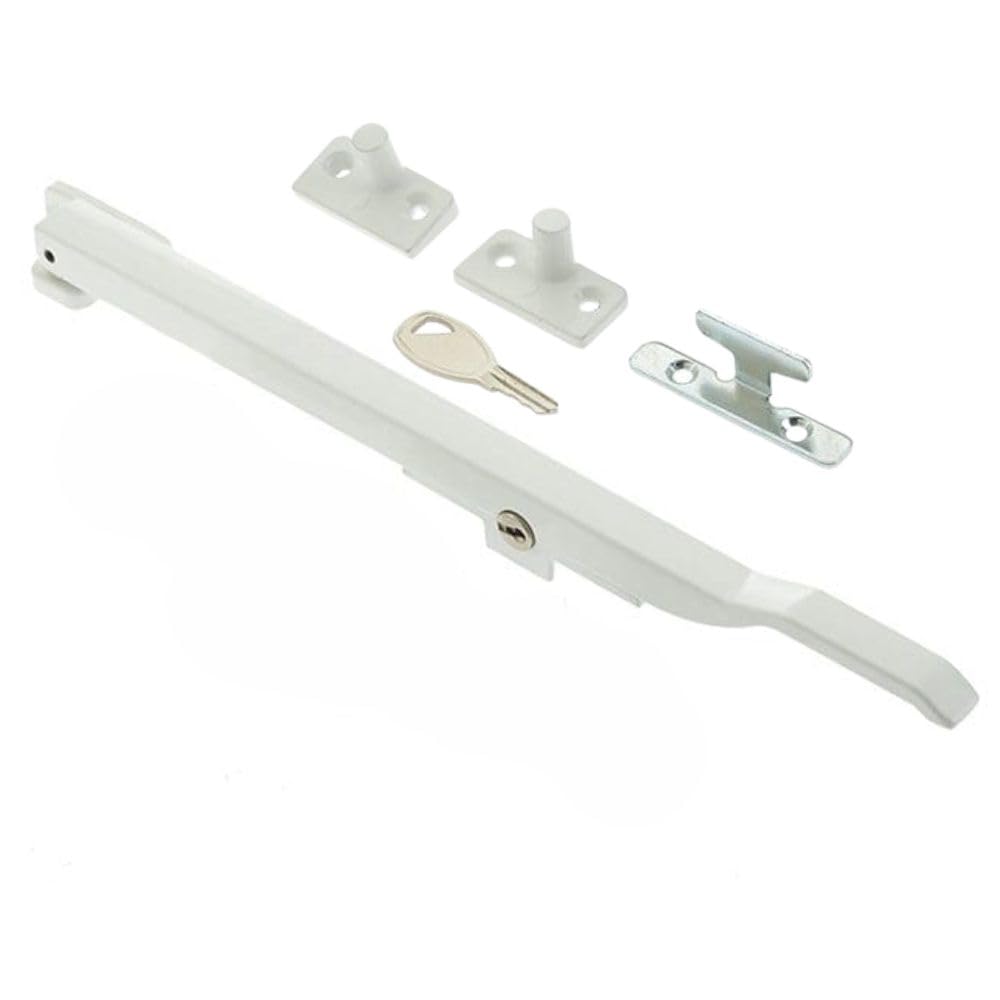 Vibe White Locking Window Casement Stay