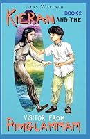 Book 2 Kieran and the Visitor from Pimglammam (Kieran Adventure Series) 1520627459 Book Cover