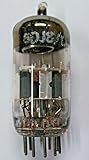 GETESTETER VINTAGE RCA 6DJ8 / ECC88 RÖHRE GRAUER PLATTE HALO GETTER