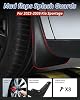 Guardabarros para Kia Sportage 2023 2024 2025 2026, Deflectores Delanteros y Traseros Sin Perforación, Ajuste Personalizado para LX EX SX Prestige X-Line X-Pro Hybrid, Estilo OEM de Termoplástico Resistente en Negro 4