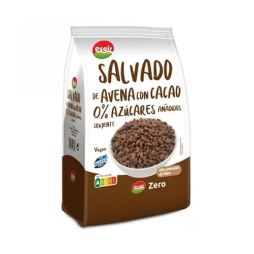 Salvado de Avena Crujiente con Cacao 0% - Esgir (1 Unidad)