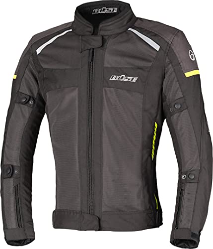 Büse Santerno Motorrad Textiljacke (Black,XXL)
